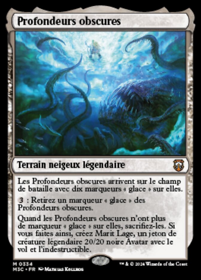 Profondeurs obscures