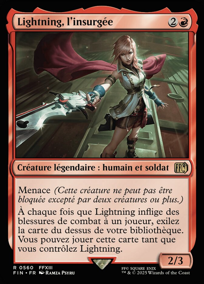 Lightning, sergente de la sécurité