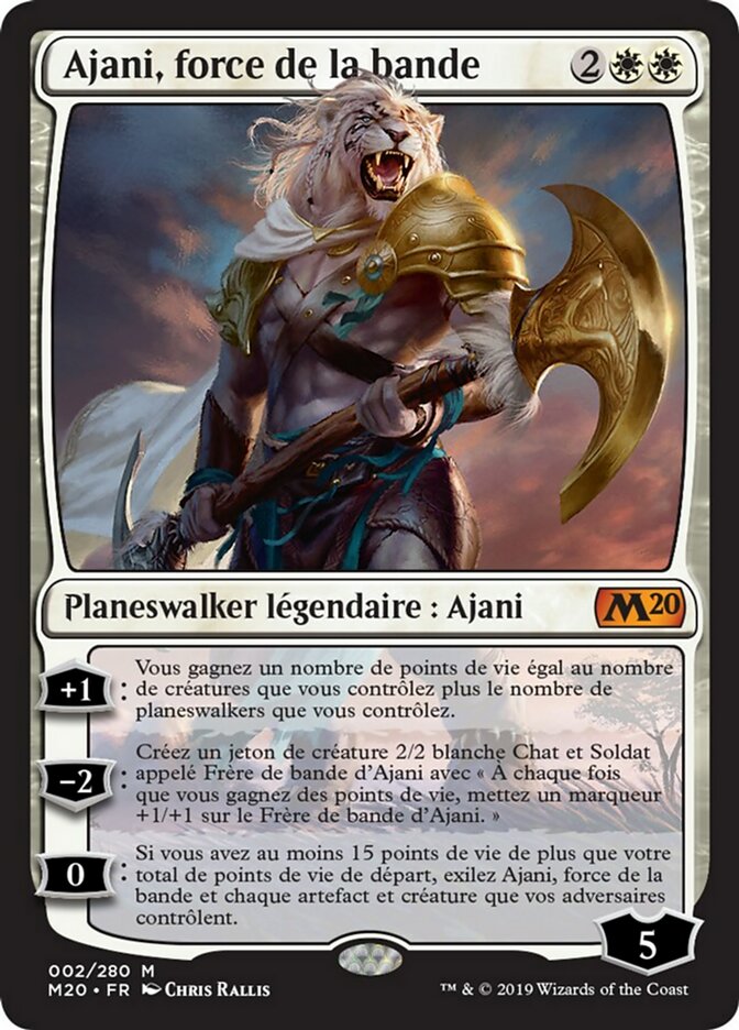 Ajani, force de la bande