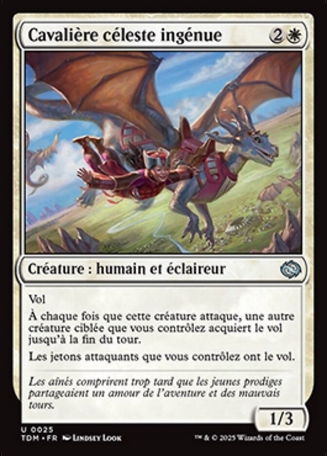 Cavalière céleste ingénue