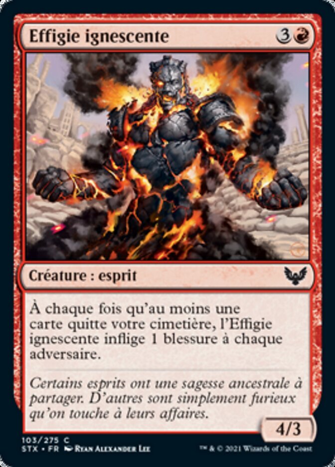 Effigie ignescente