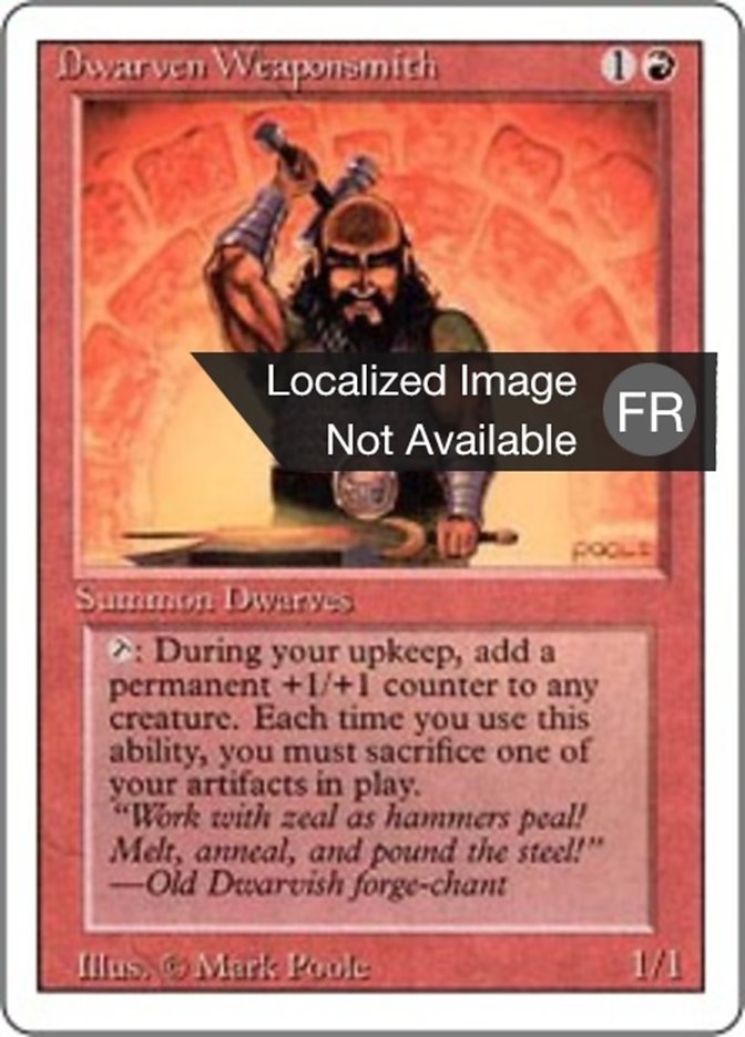 Forgeur d'armes nain