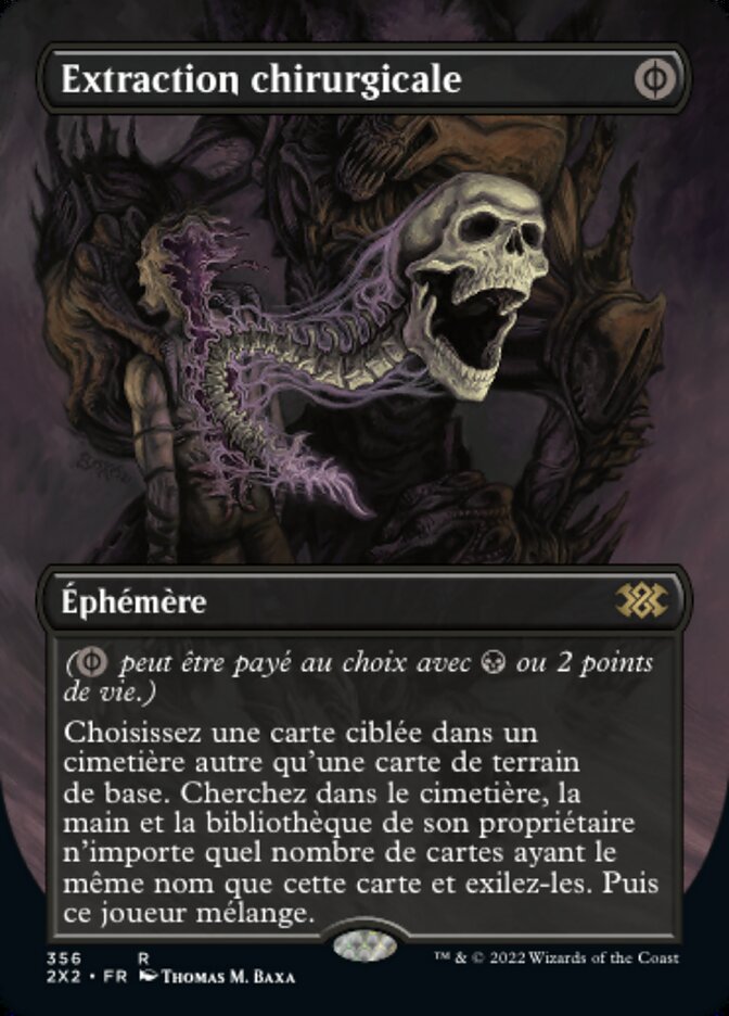 Extraction chirurgicale