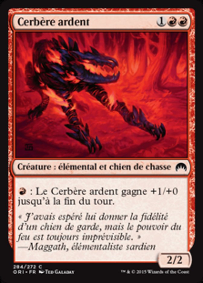Cerbère ardent