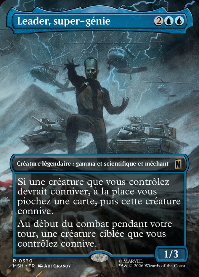 Leader, super-génie
