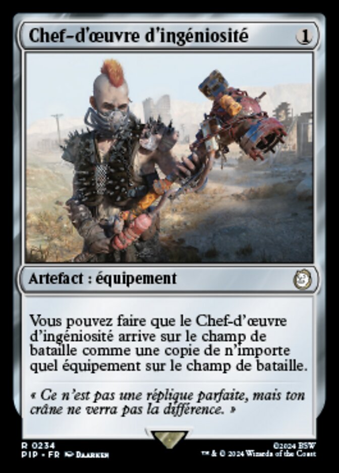 Chef-d'œuvre d'ingéniosité