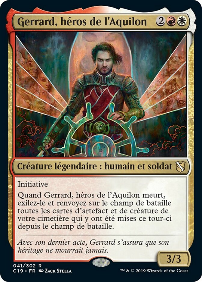 Gerrard, héros de l'Aquilon