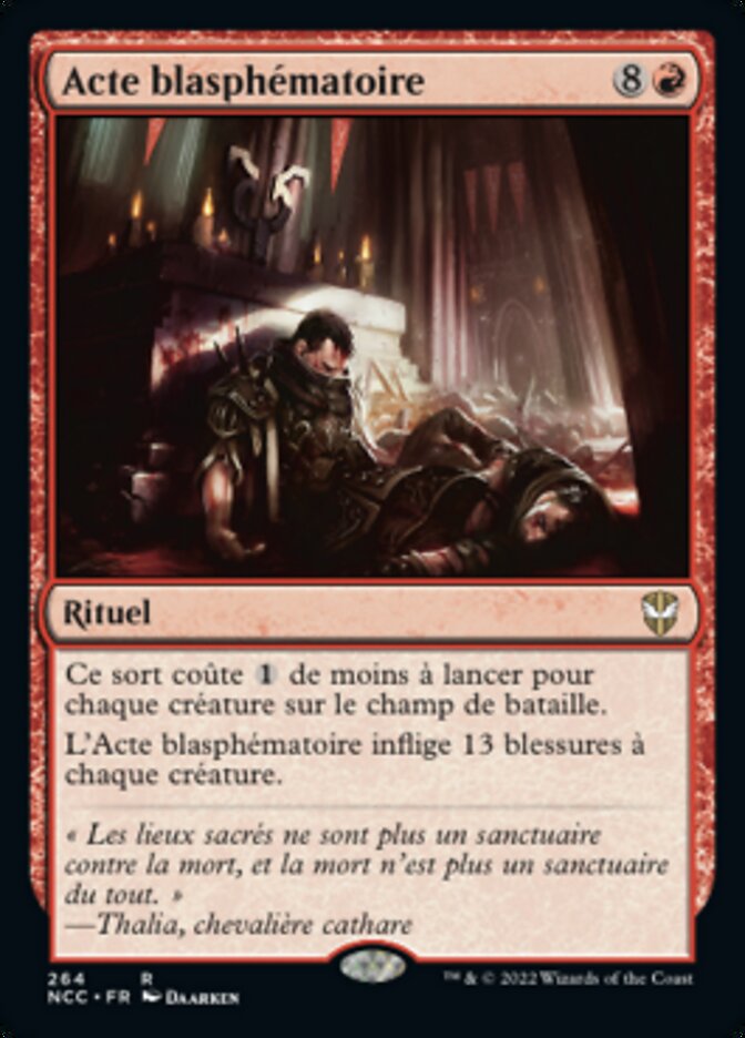 Acte blasphématoire