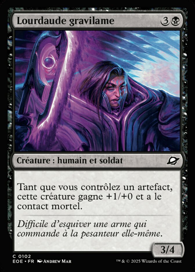 Lourdaude gravilame