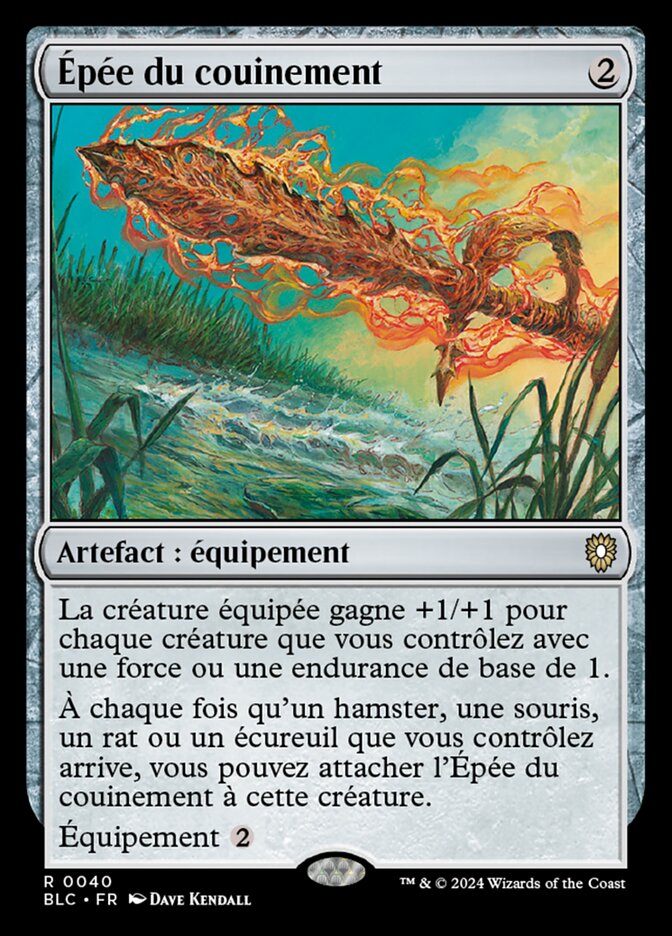 Épée du couinement