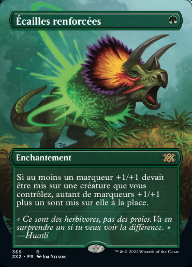 Écailles renforcées