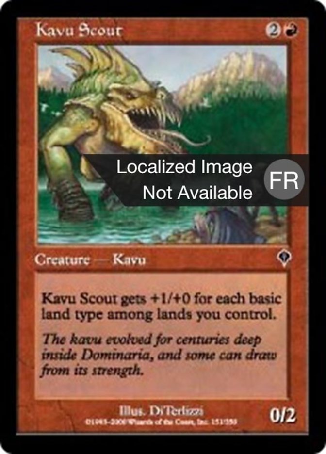 Éclaireur kavru