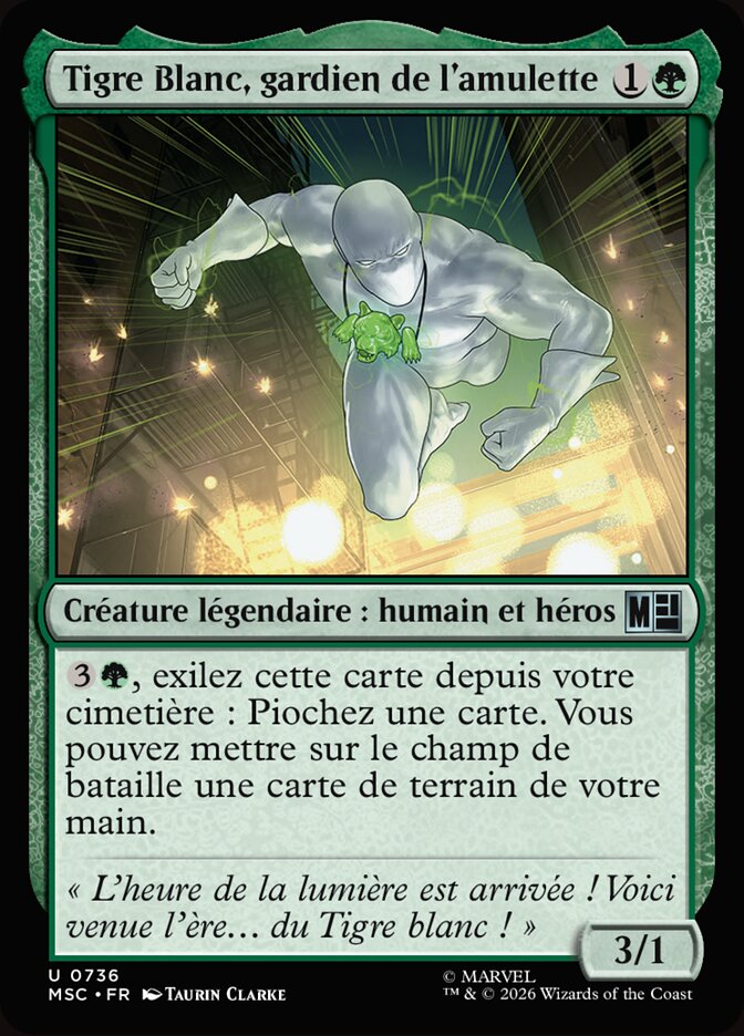 Tigre Blanc, gardien de l'amulette