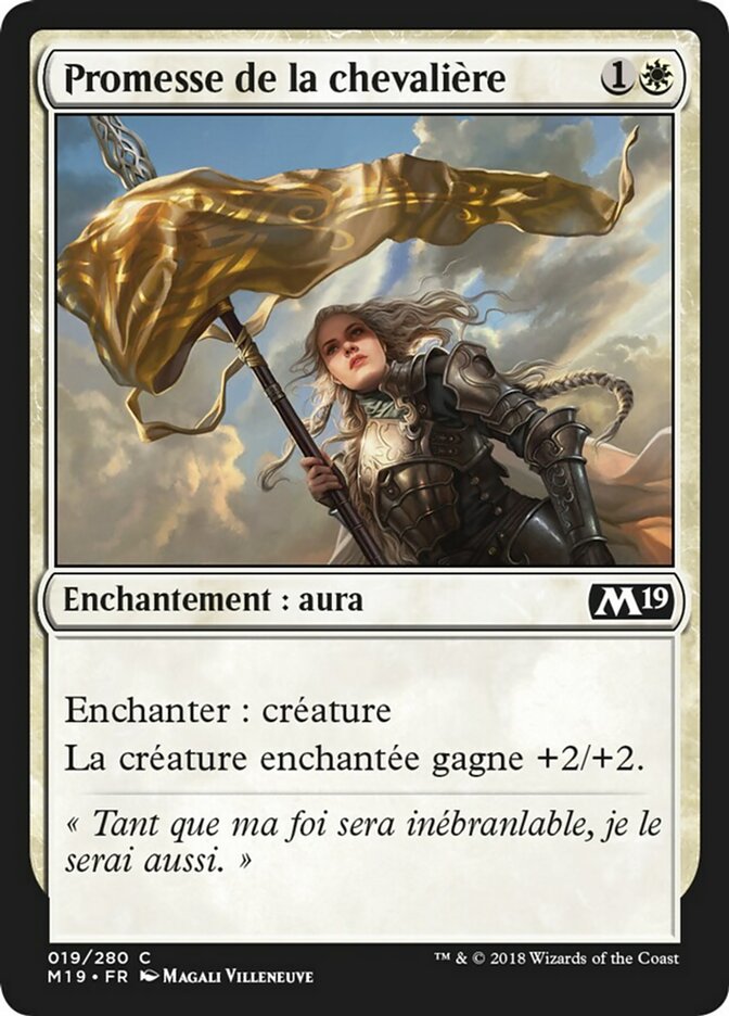 Promesse de la chevalière