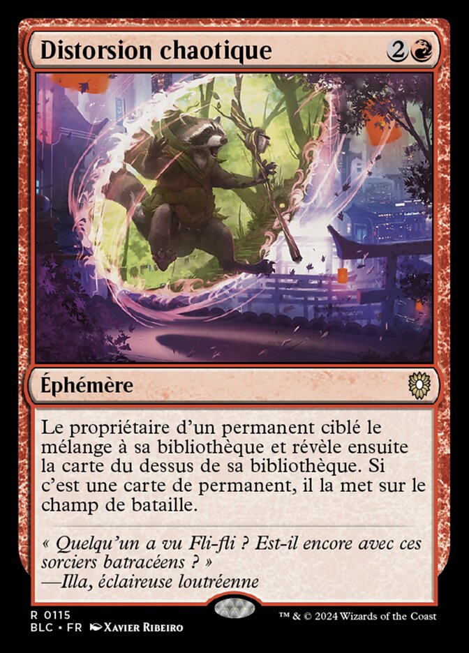 Distorsion chaotique