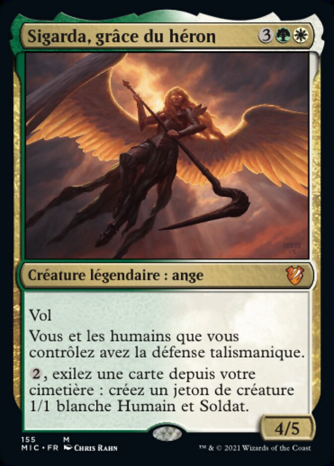 Sigarda, grâce du héron