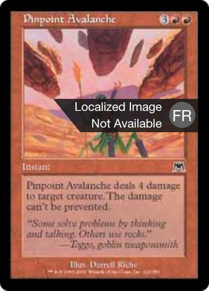 Avalanche de précision