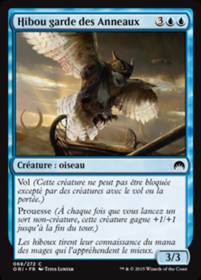 Hibou garde des Anneaux