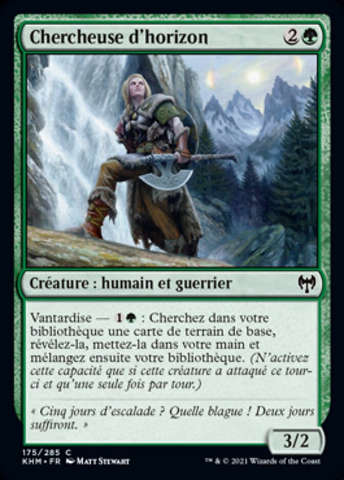 Chercheuse d'horizon