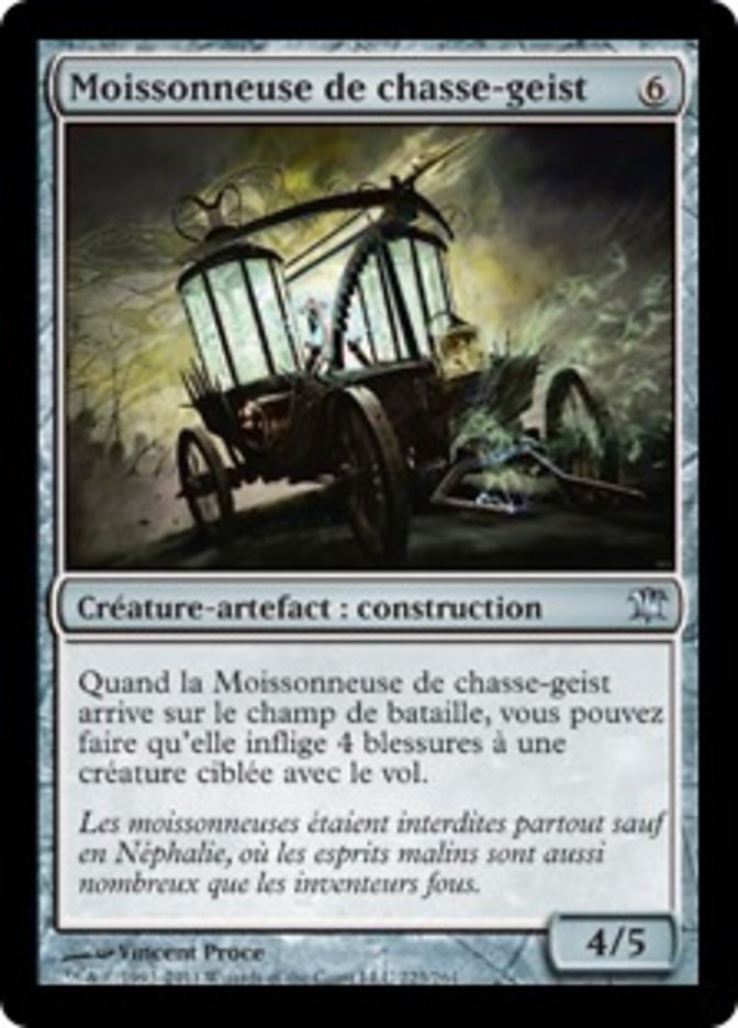 Moissonneuse de chasse-geist