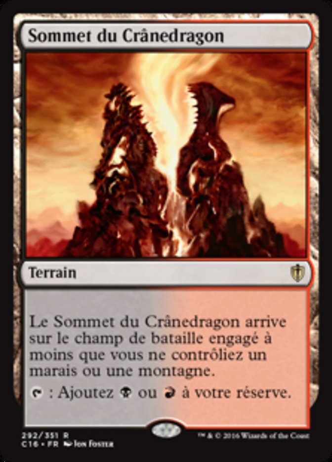 Sommet du Crânedragon