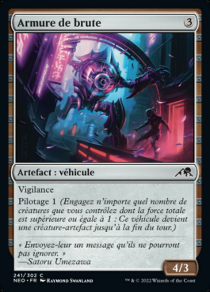 Armure de brute