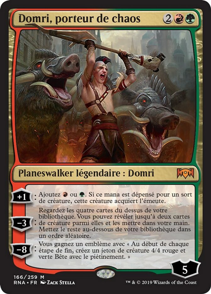 Domri, porteur de chaos