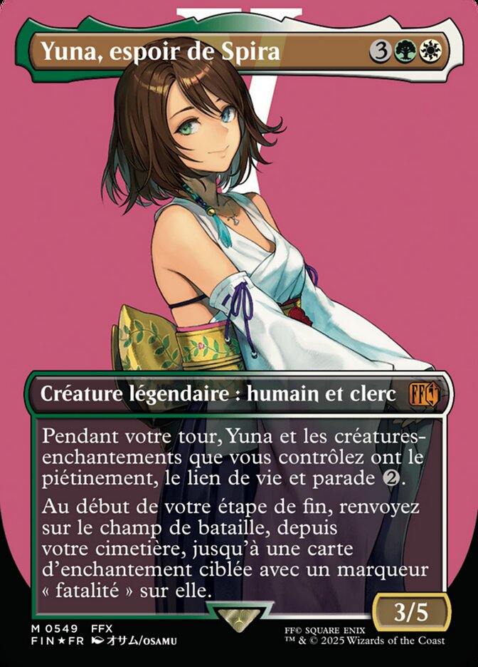 Yuna, espoir de Spira