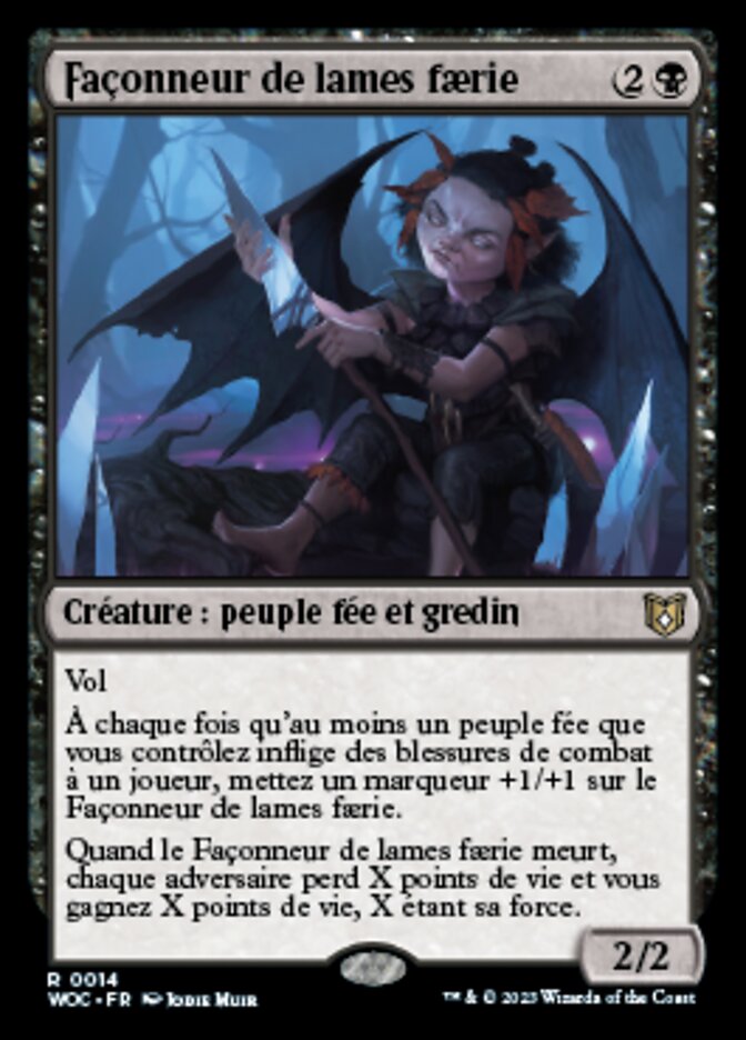 Façonneur de lames faerie