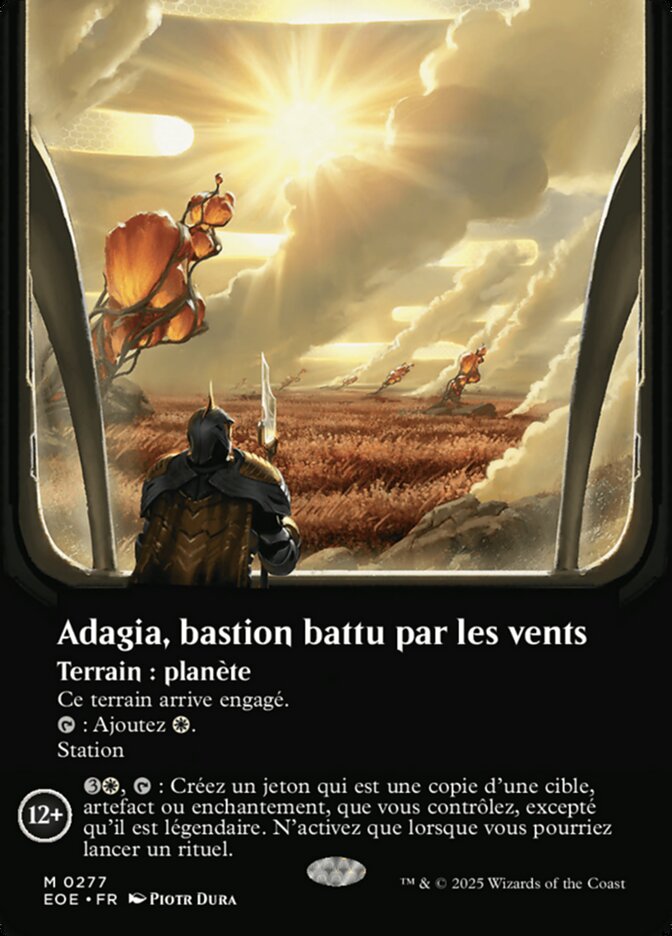Adagia, bastion battu par les vents