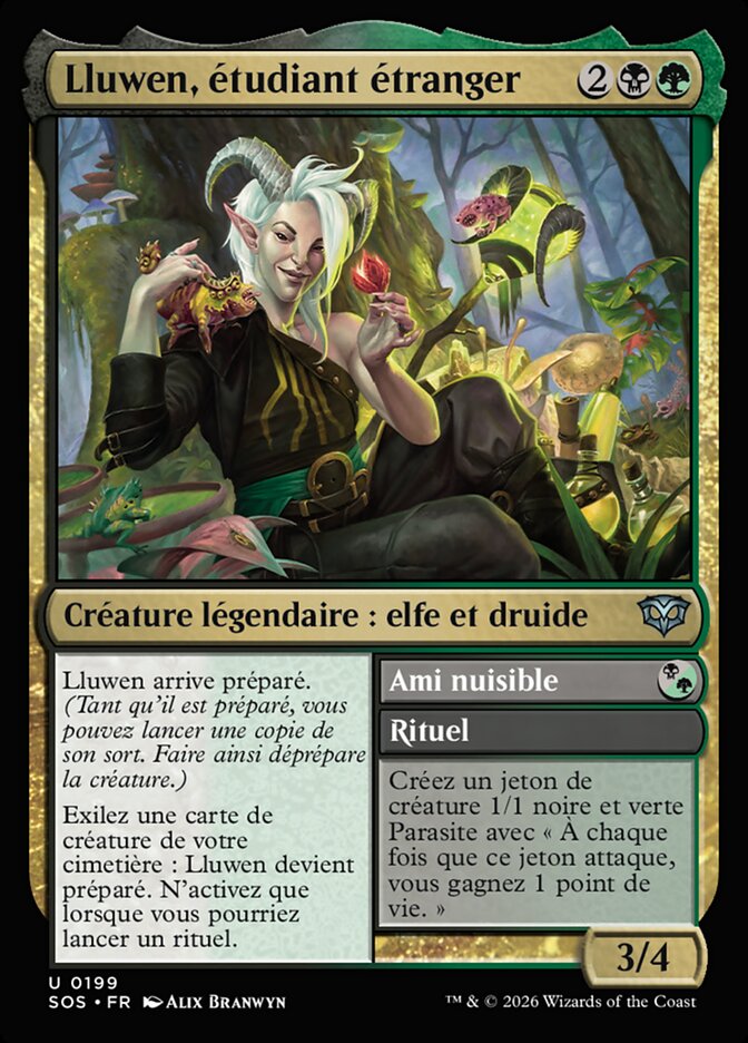Lluwen, étudiant étranger