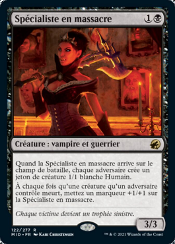 Spécialiste en massacre