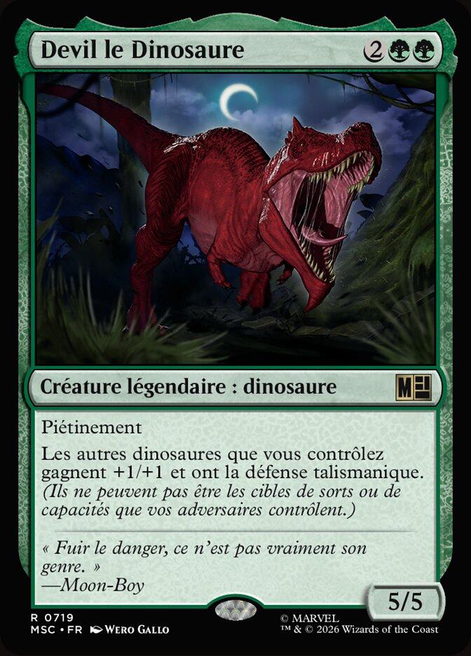 Devil le Dinosaure