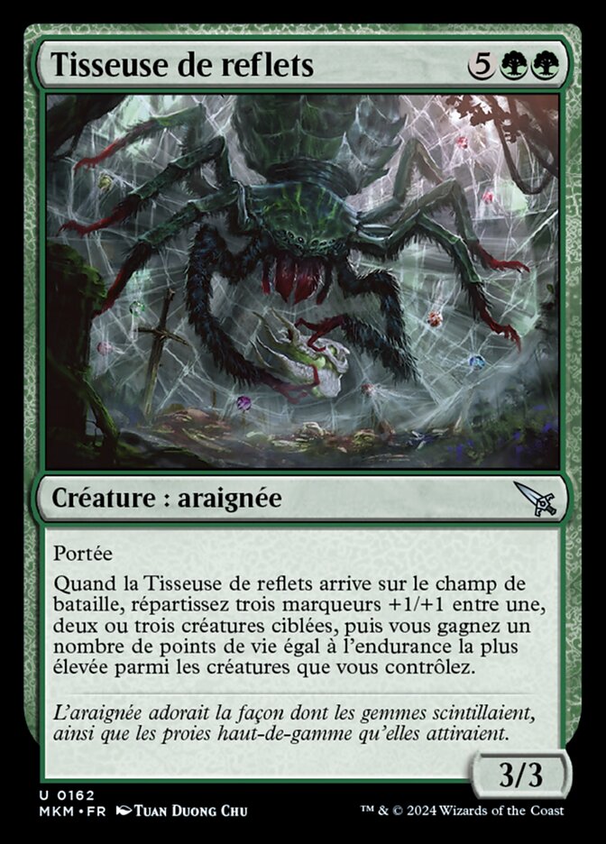 Tisseuse de reflets