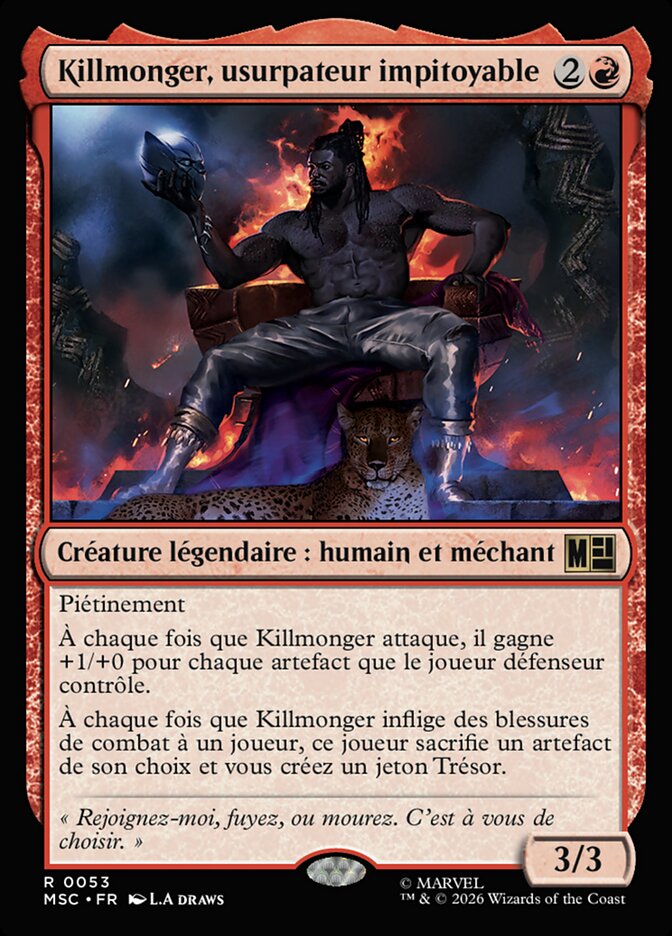 Killmonger, usurpateur impitoyable