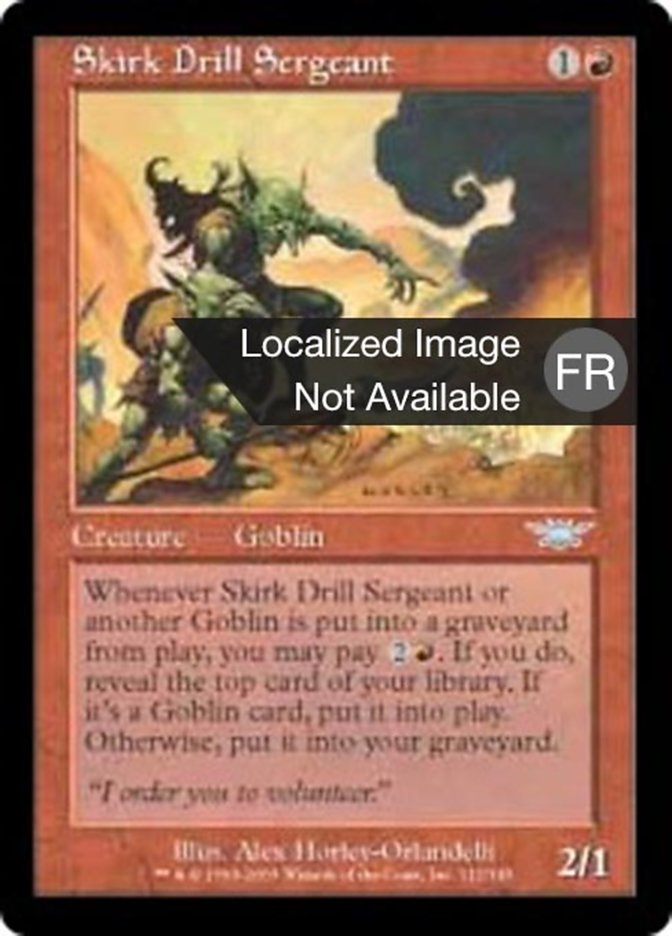 Sergent instructeur skirkien