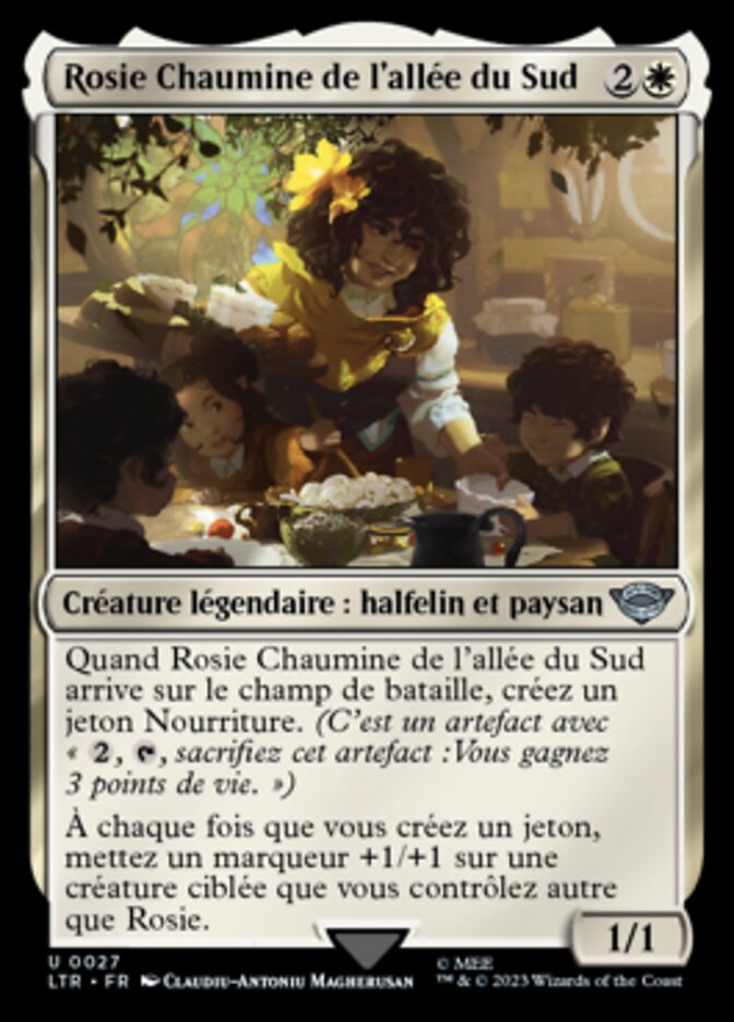 Rosie Chaumine de l'allée du Sud