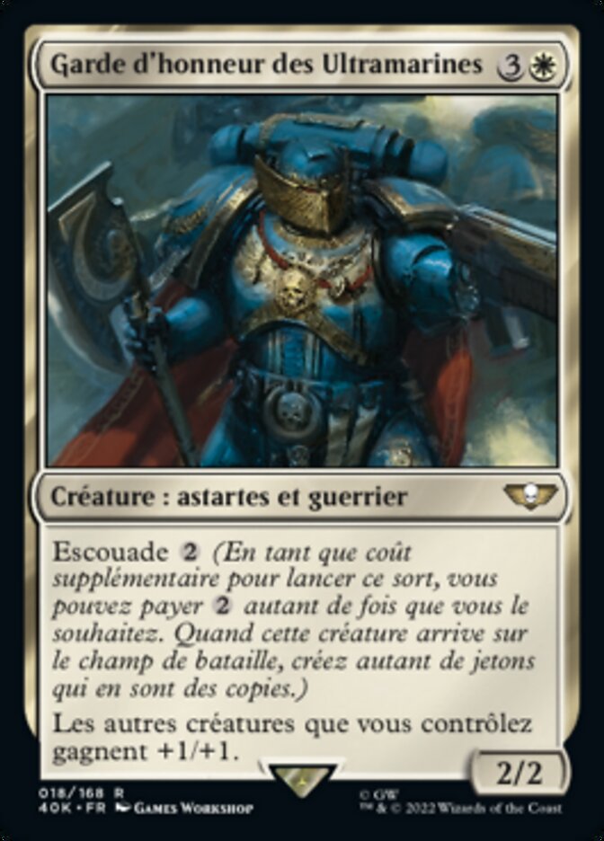 Garde d'honneur des Ultramarines