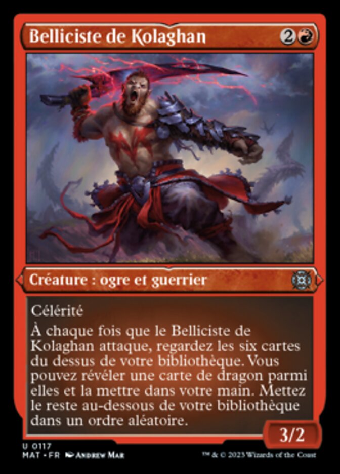 Belliciste de Kolaghan