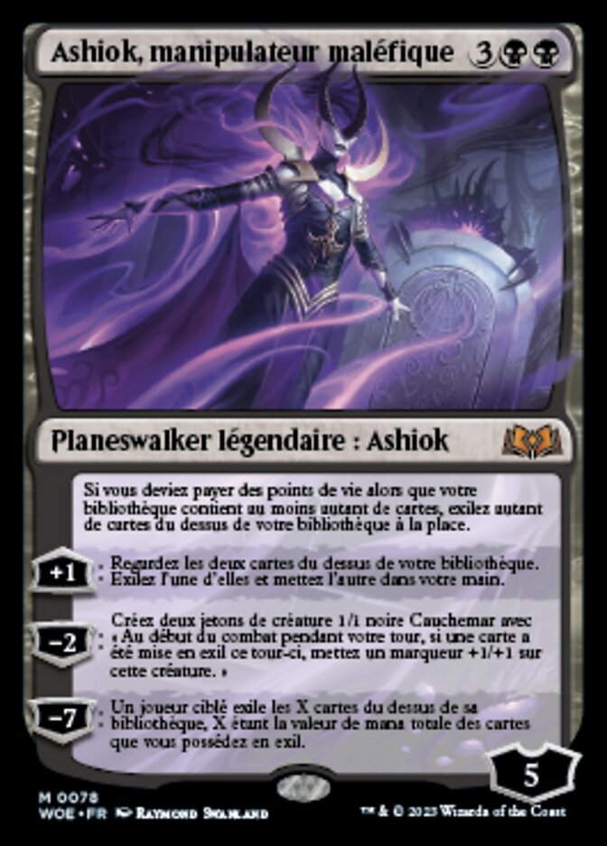 Ashiok, manipulateur maléfique