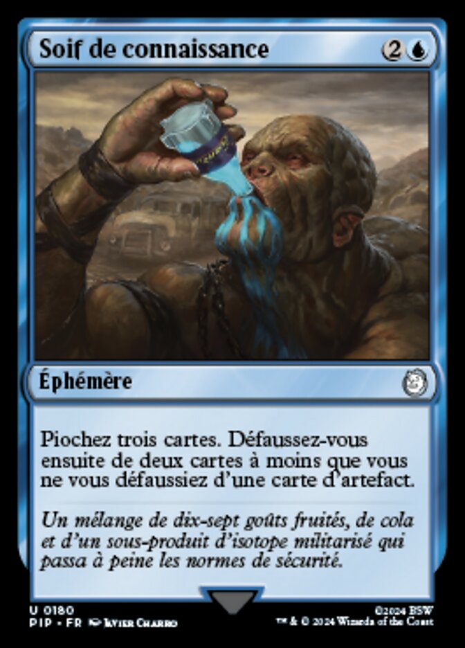 Soif de connaissance