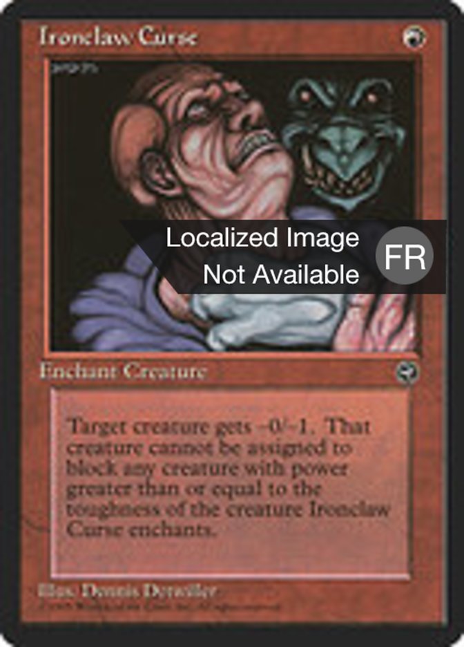 Malédiction de la griffe de fer