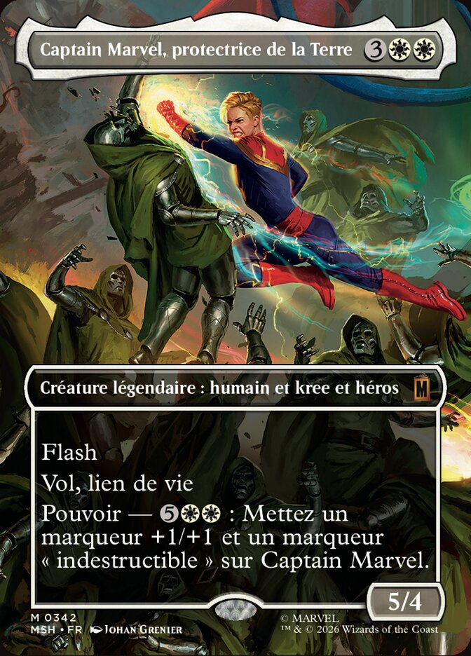 Captain Marvel, protectrice de la Terre