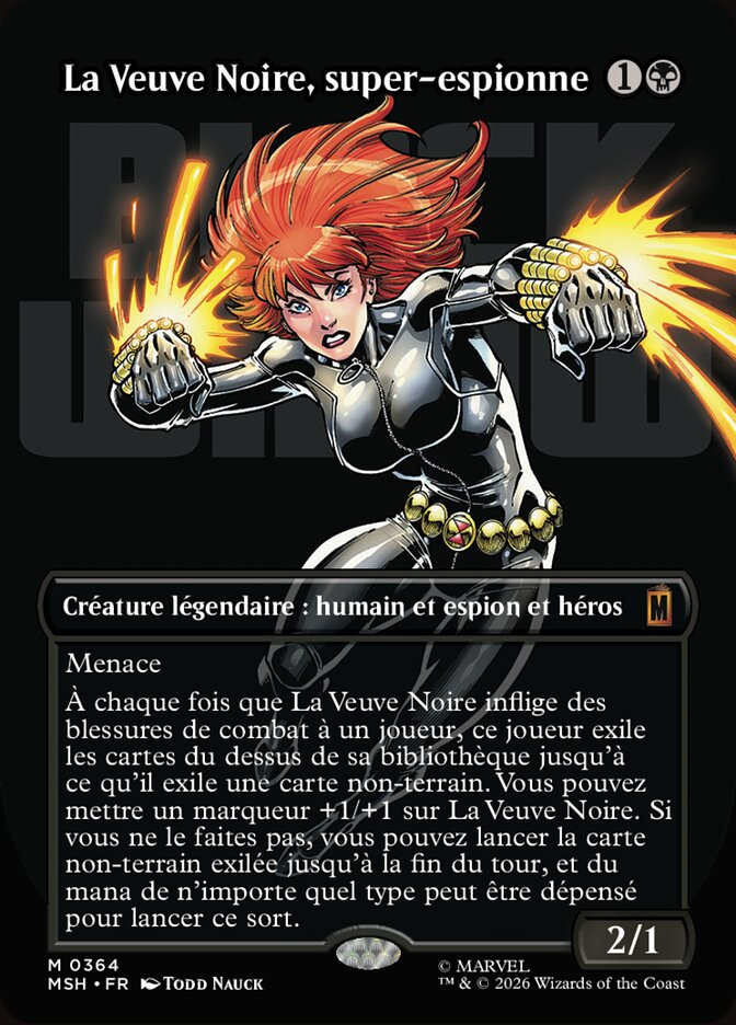 La Veuve Noire, super-espionne