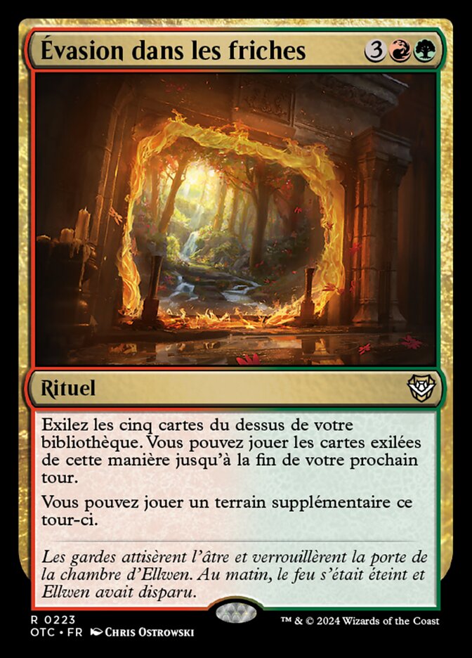 Évasion dans les friches