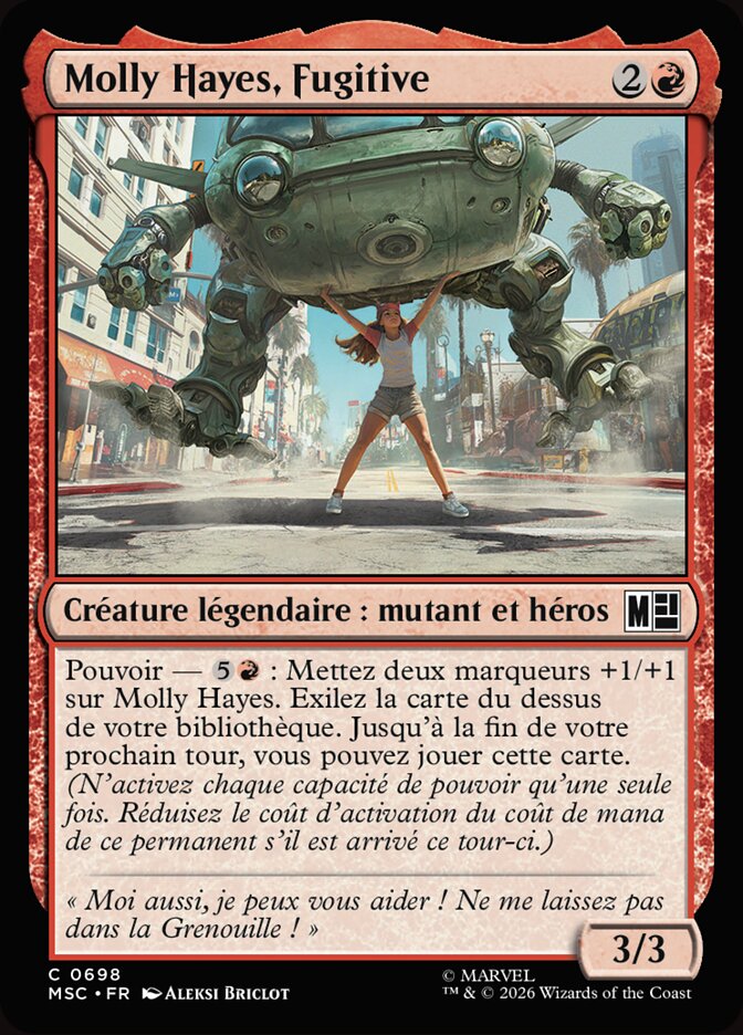Molly Hayes, Fugitive