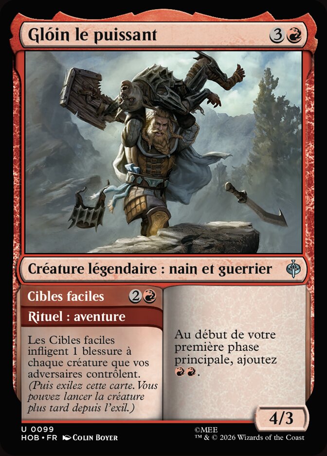 Glóin le puissant
