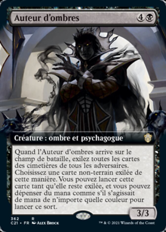 Auteur d'ombres