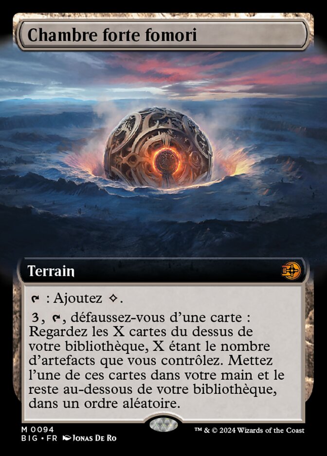 Chambre forte fomori