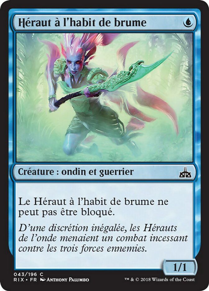 Héraut à l'habit de brume